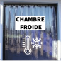 Rideau à lanières pour chambre froide